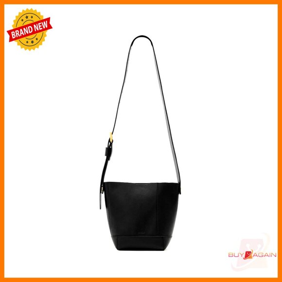 Leather Mini Hobo Crossbody Bag Snap Closure 2L Capacity Versatile Day to